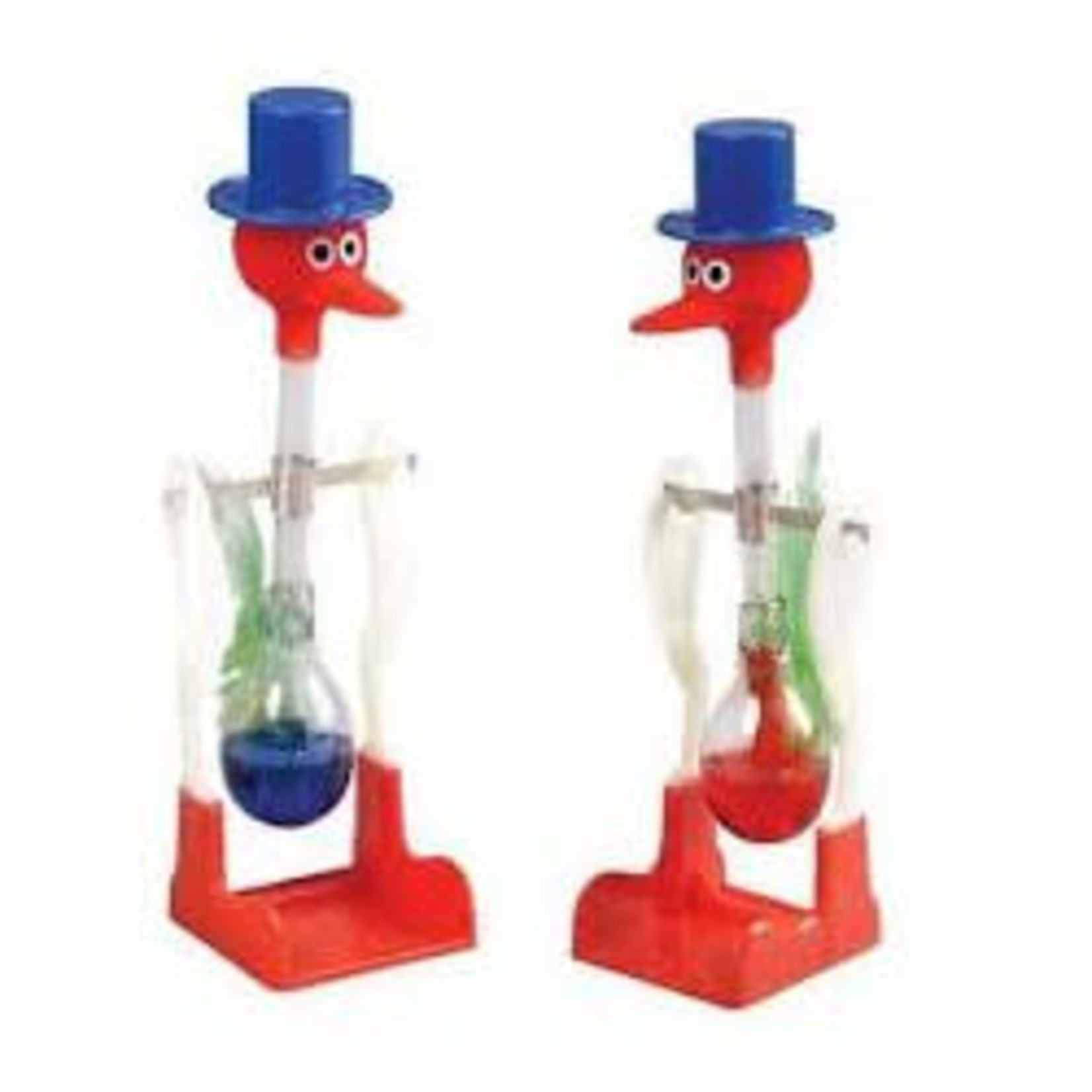 Famous drinking bird, thermodynamic rocking automaton (big size) - Item#  for this drinking bird toy: OISEAU-BUVEUR-2