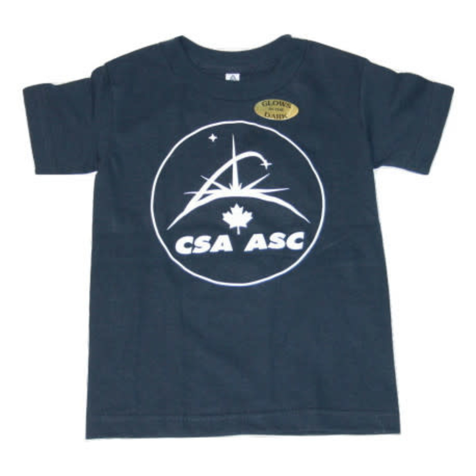 Canadian Space Agency T-Shirt ASC qui brillent dans le noir pour homme