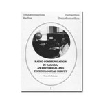 Science and Technology Radio Communication in Canada: An Historical and Technological Survey