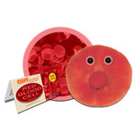 Science and Technology Plush Red Blood Cell