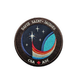 CSA/ASC Écusson brodé de la mission spatiale de David Saint-Jacques Expedition 58/59