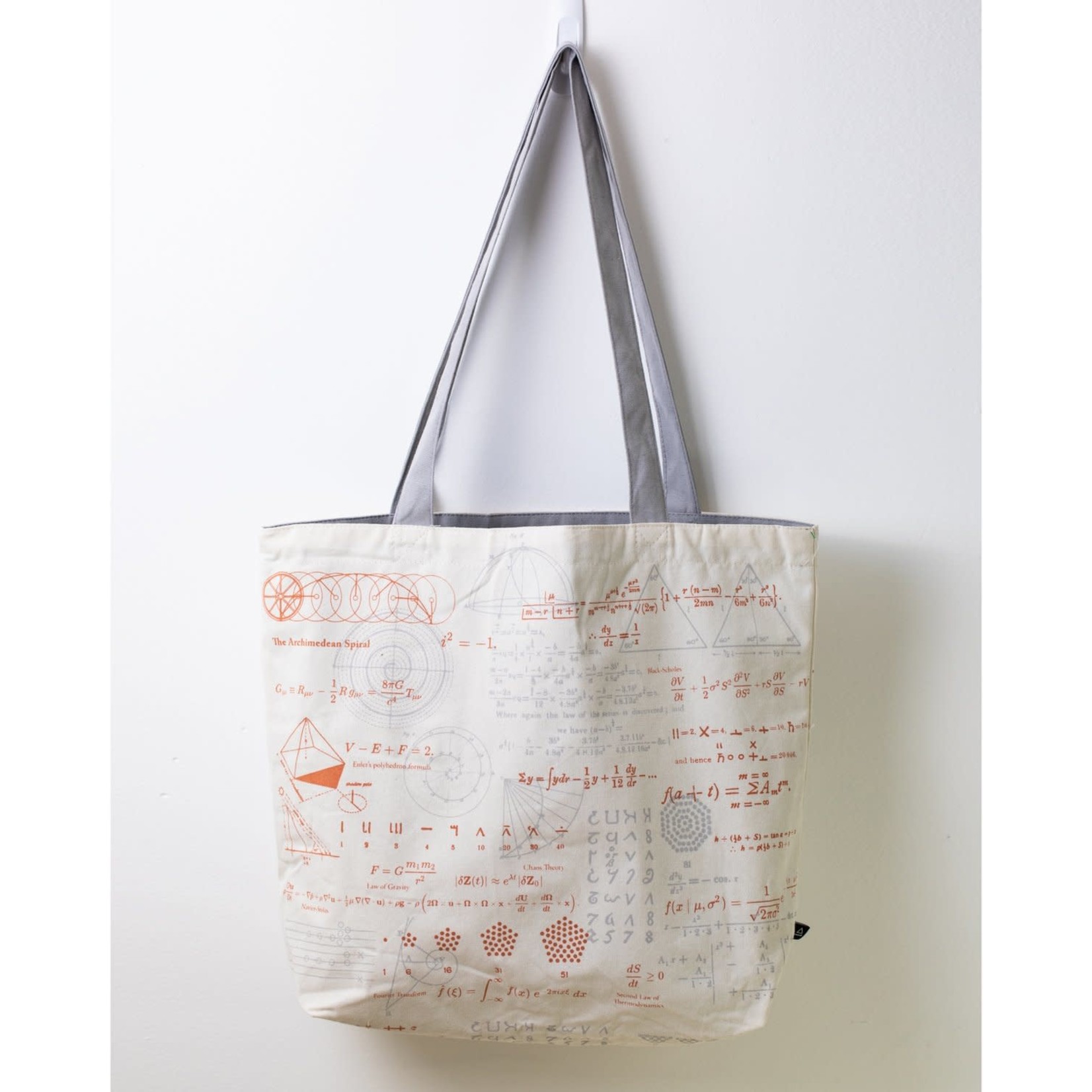 Science and Technology Tote Mathematics Canvas