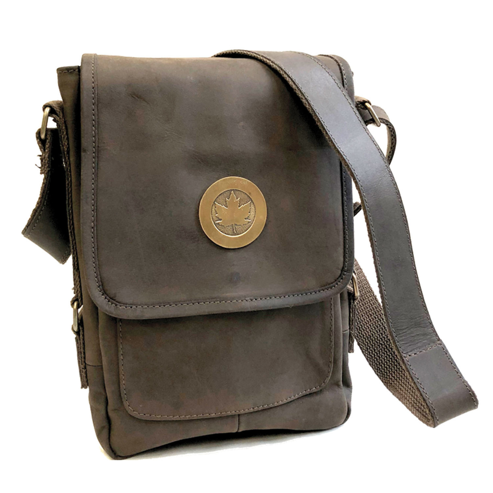 Aviation and Space RCAF Leather Shoulder Bag