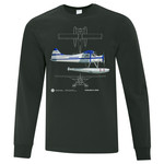 Aviation and Space Long Sleeve Beaver Shirt