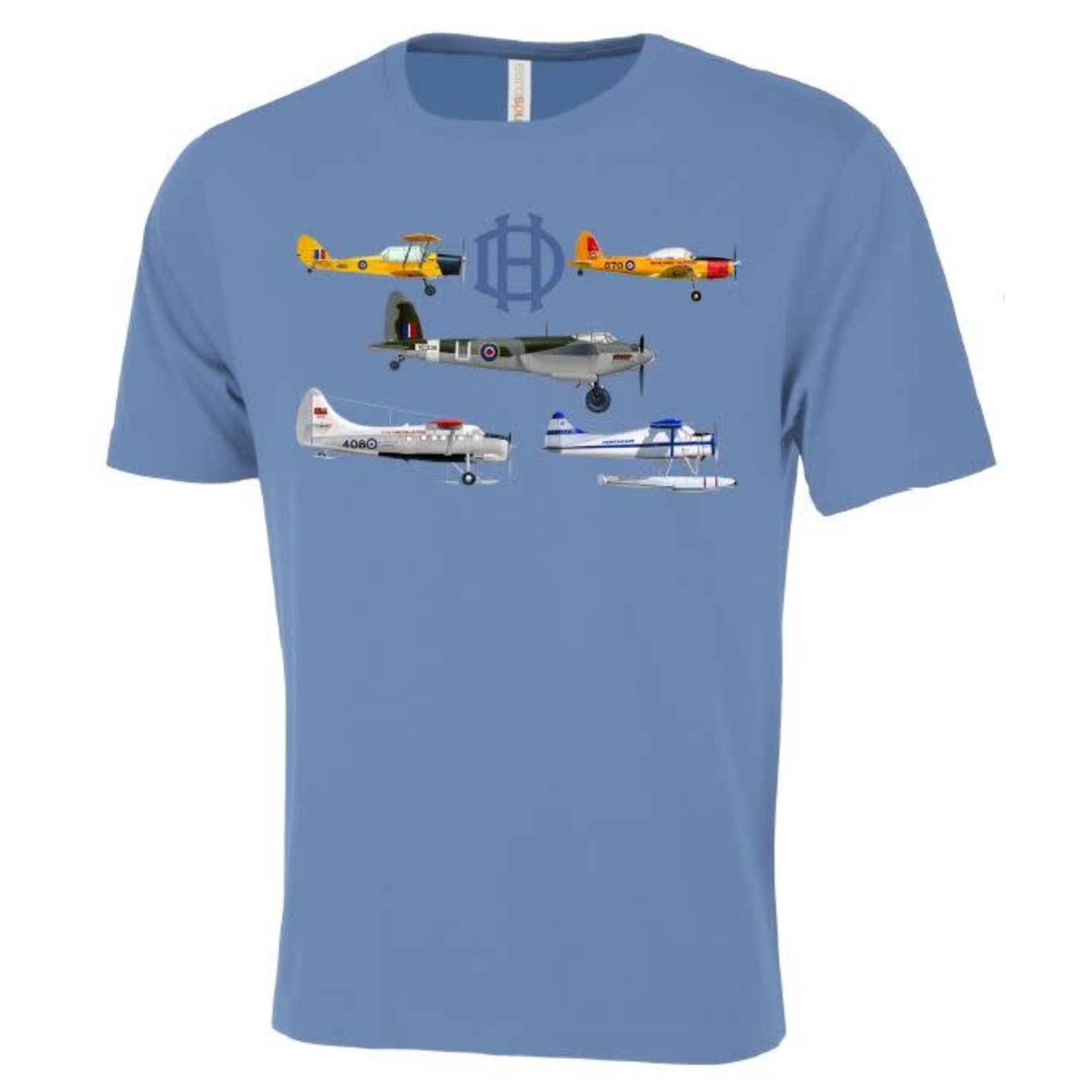 Aviation and Space T-Shirt De Havilland Montage pour hommes