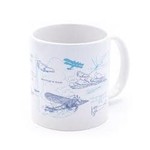 Aviation and Space Méga tasse de vol