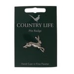 Agriculture and Food Pewter Hare Pin