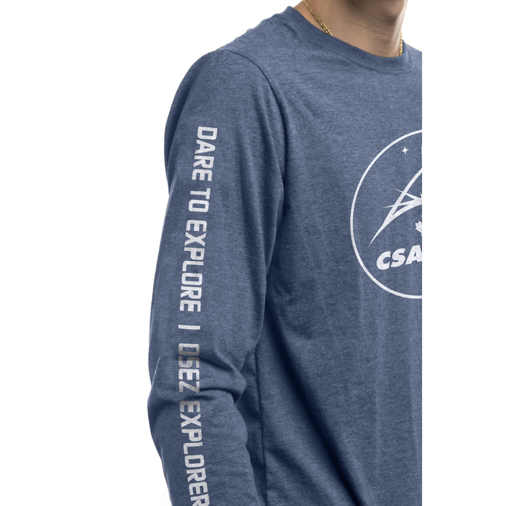 Canadian Space Agency ASC Ose explorer la chemise à manches longues