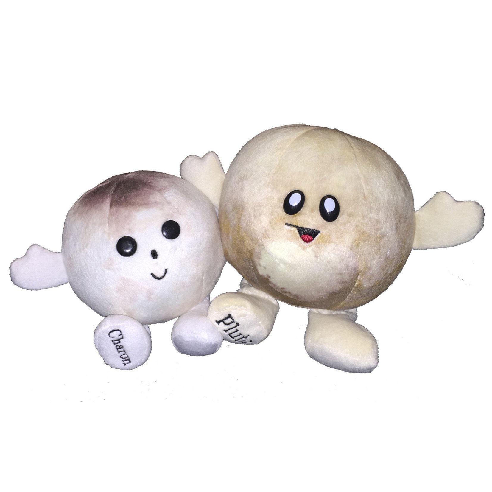Aviation and Space Celestial Buddies™  Pluton et Charon pelucheuses
