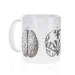 Science and Technology Mega Mug Brain Anatomy