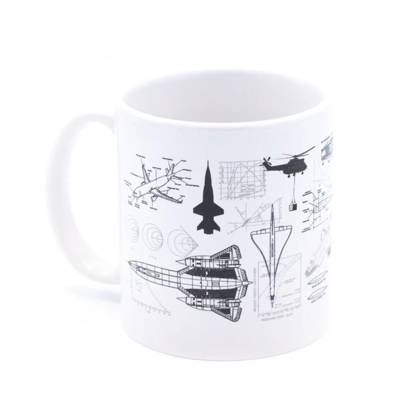 Aviation and Space Méga tasse de aviation