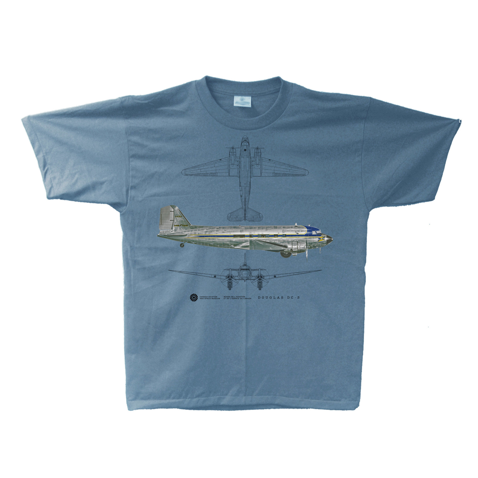 Aviation and Space T-Shirt Douglas DC-3