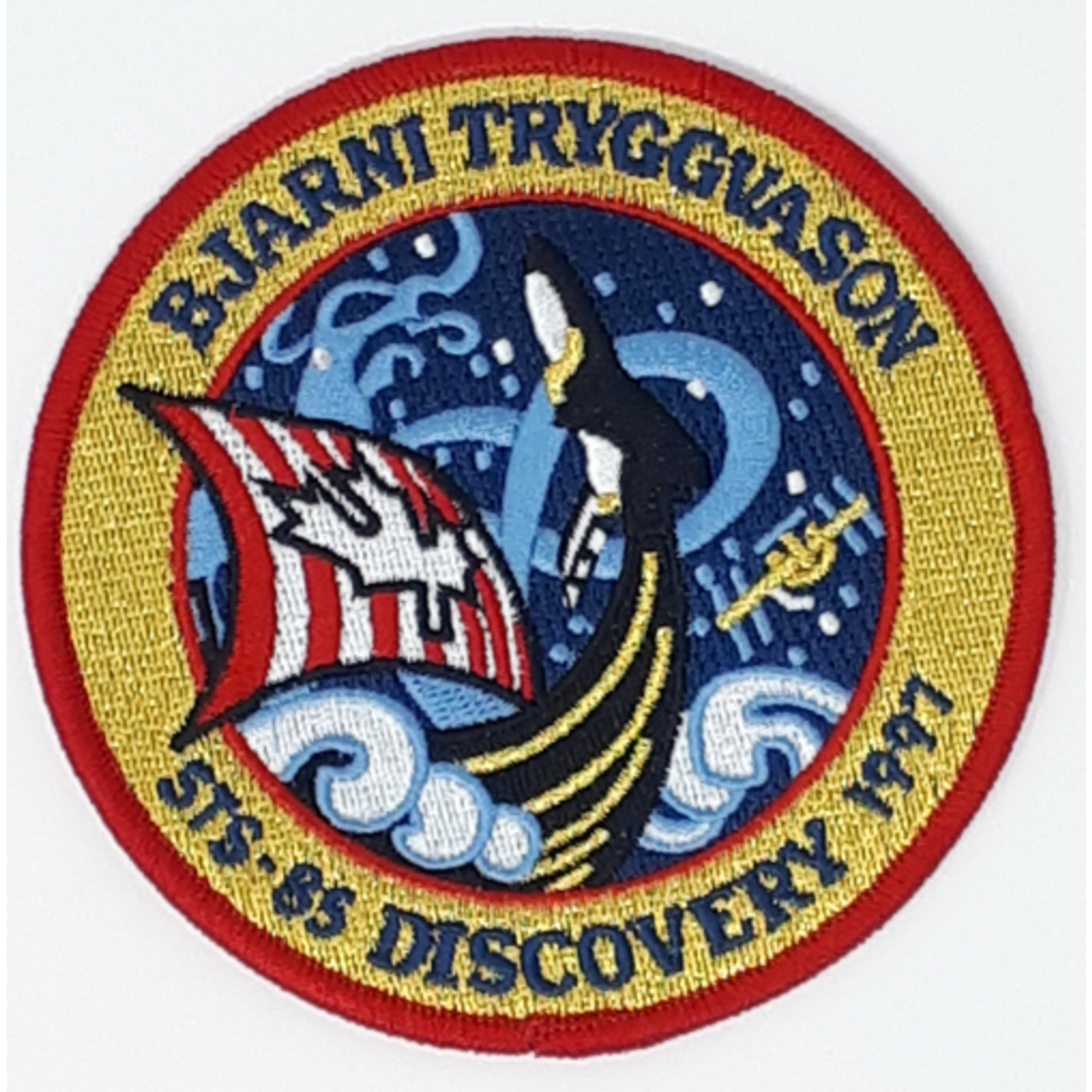 Canadian Space Agency Crest STS-85 Bjarni Tryggvason