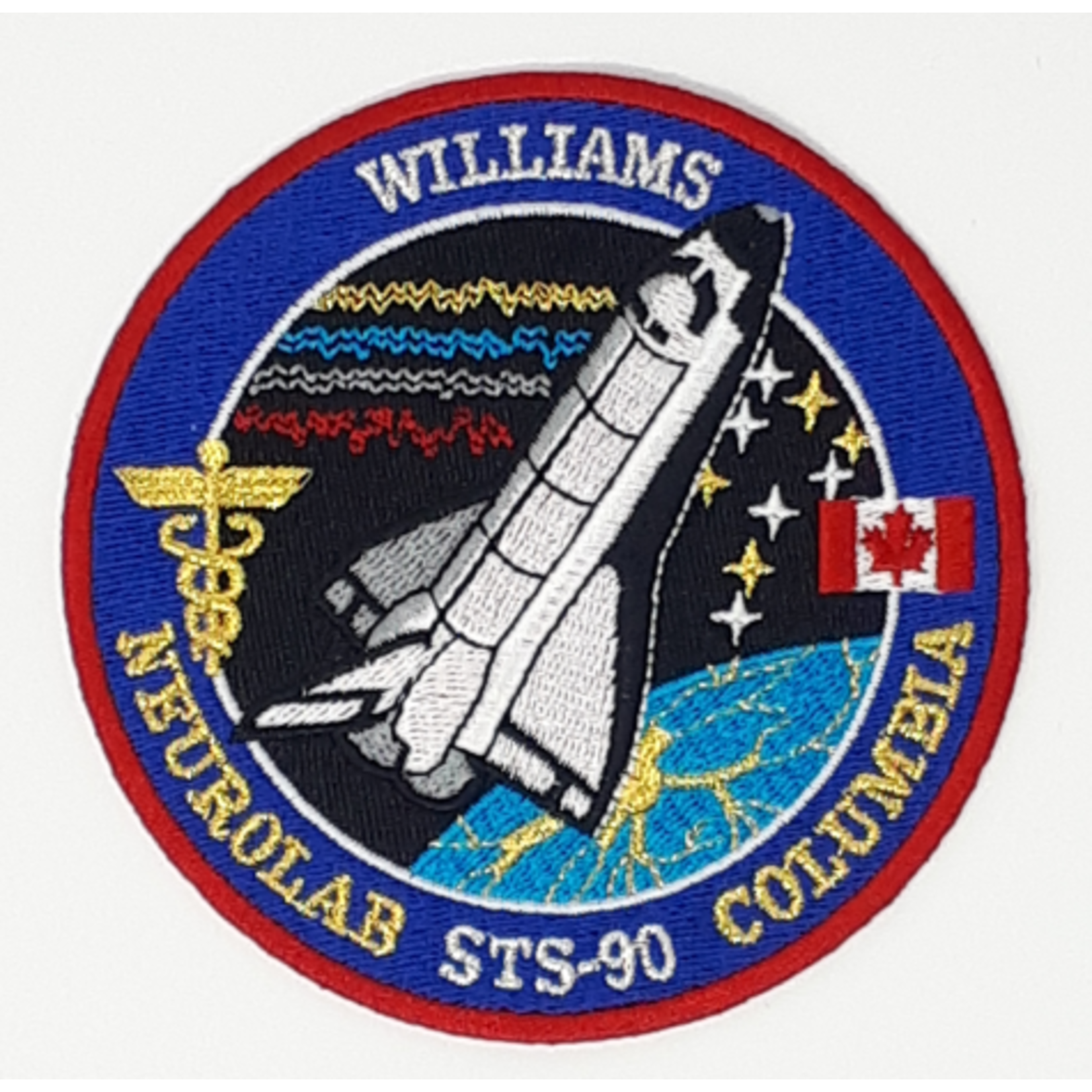 Canadian Space Agency Crest STS-90 Dave Williams