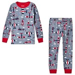 Aviation and Space Pyjama en coton bio – Avions de papier