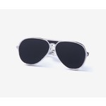 Aviation and Space Tie Bar Aviator Sunglasses Black