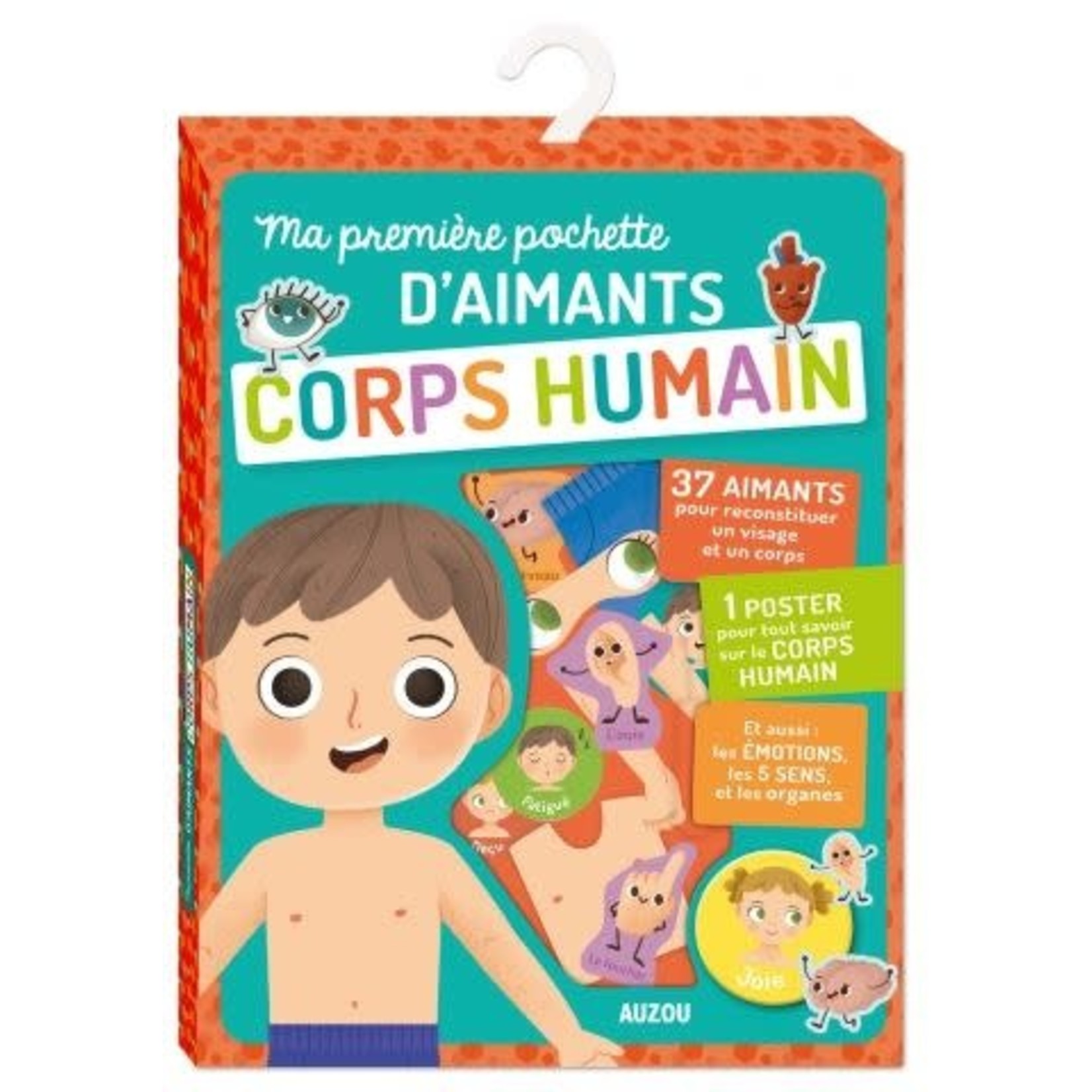 Science and Technology Ma première pochette d'aimants - Corps humain