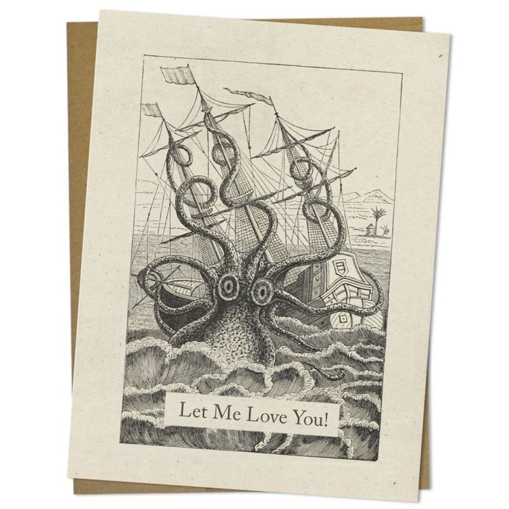 Science and Technology Card - Let Me Love You! Octopus