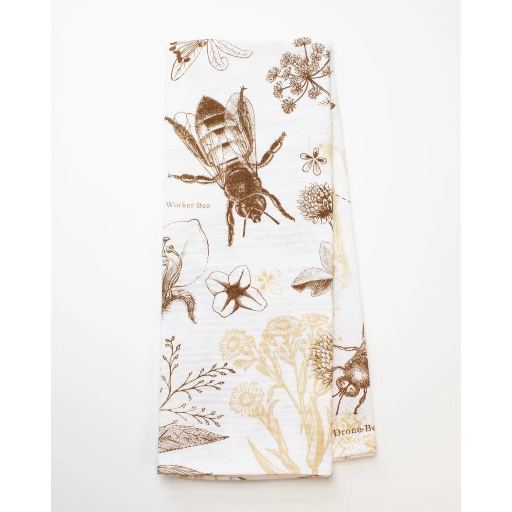 Agriculture and Food Tea Towel Honey Bee Printed