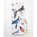 Agriculture and Food Birds Printed Tea Towel