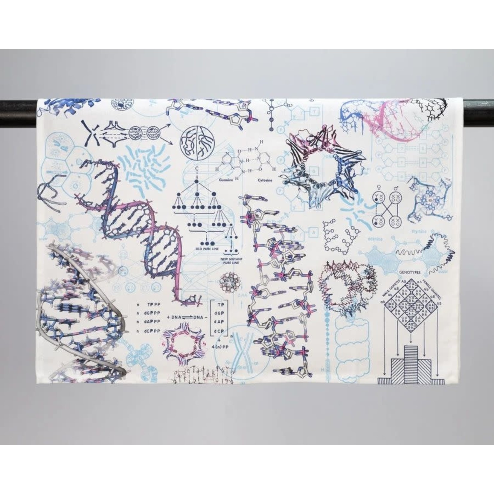 Aviation and Space Genetics & DNA Printed Tea Towel