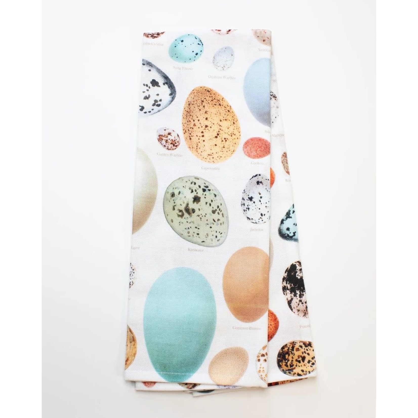 Agriculture and Food Tea Towel Eggs: Oology Printed