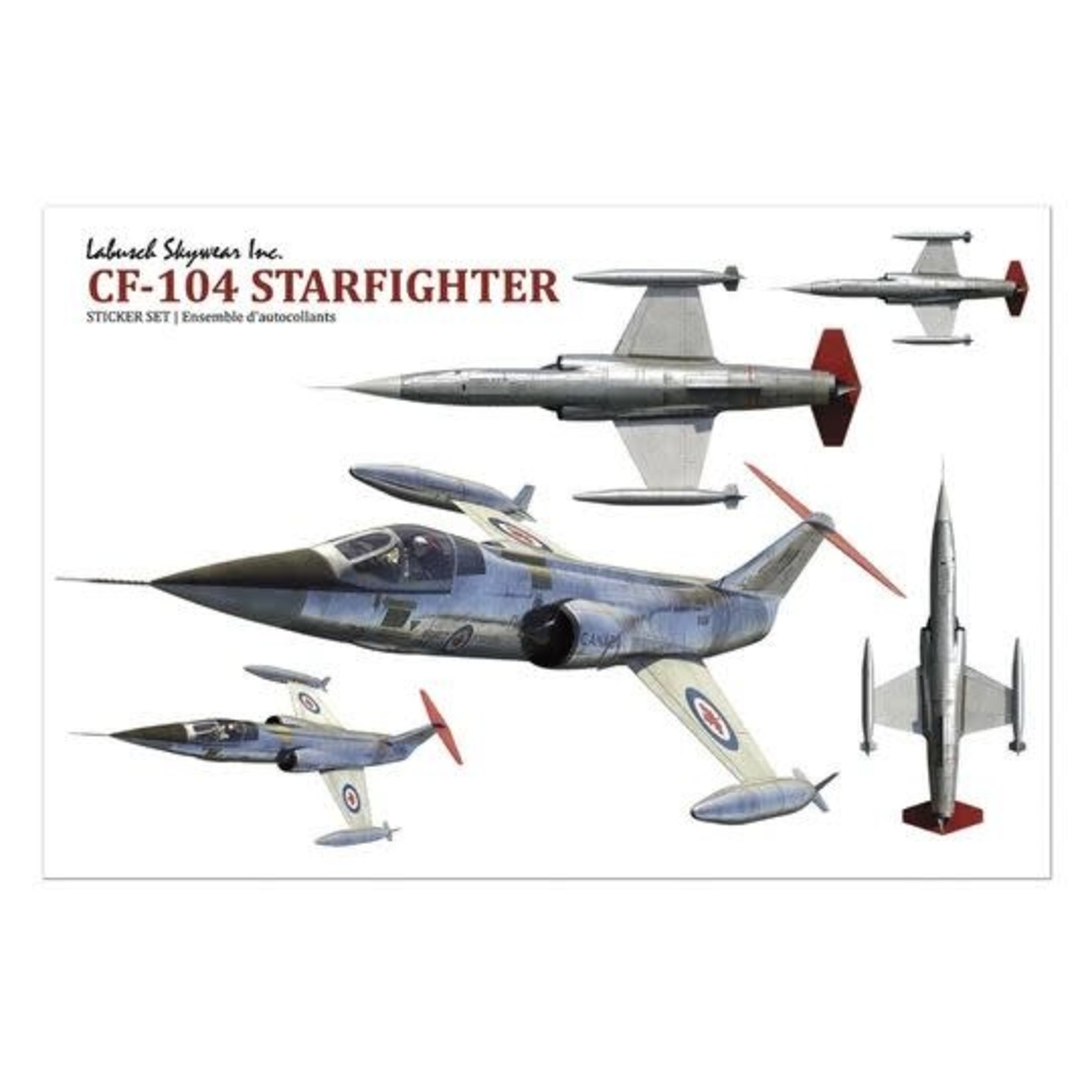 Aviation and Space Autocollants Starfighter CF 104