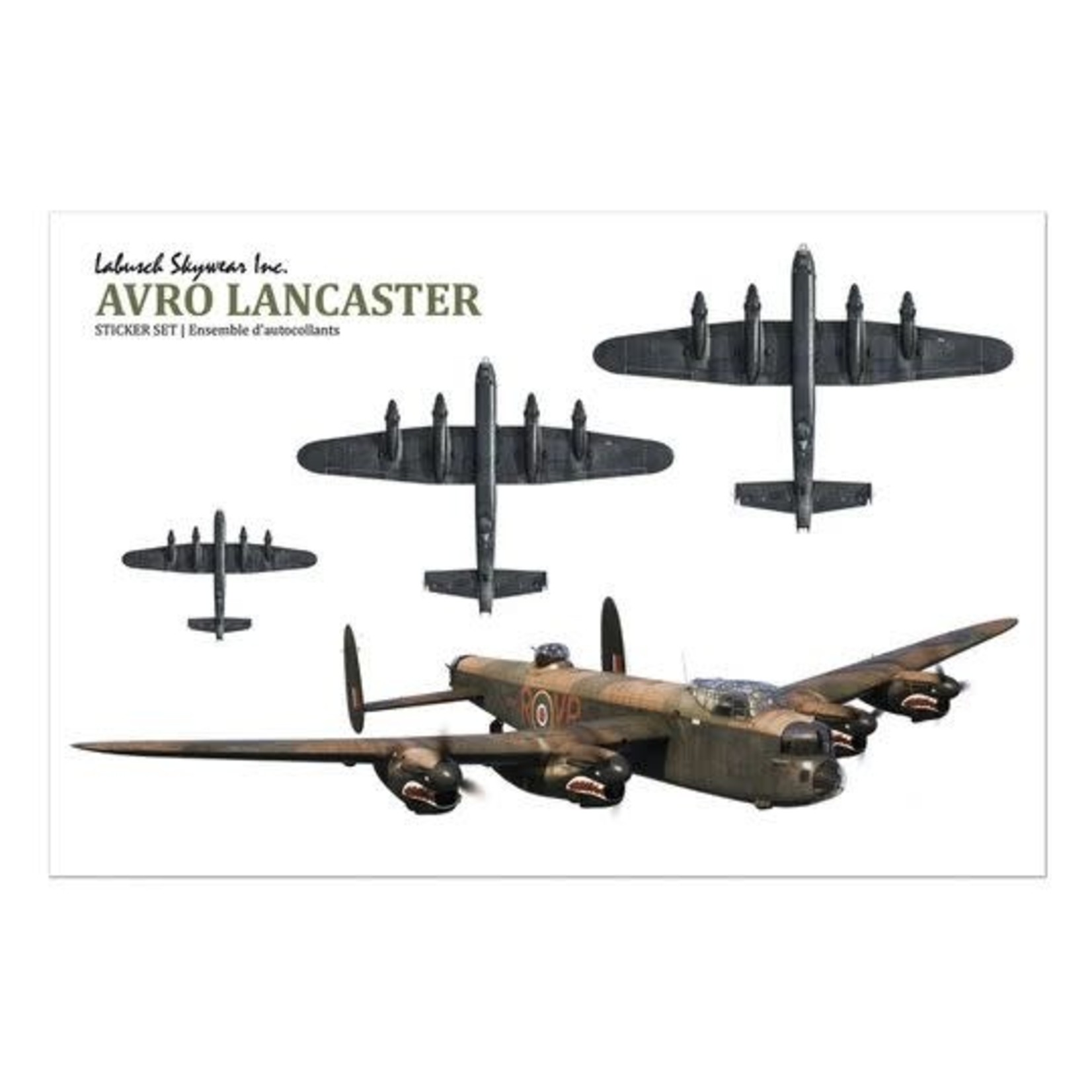 Aviation and Space Autocollants Lancaster