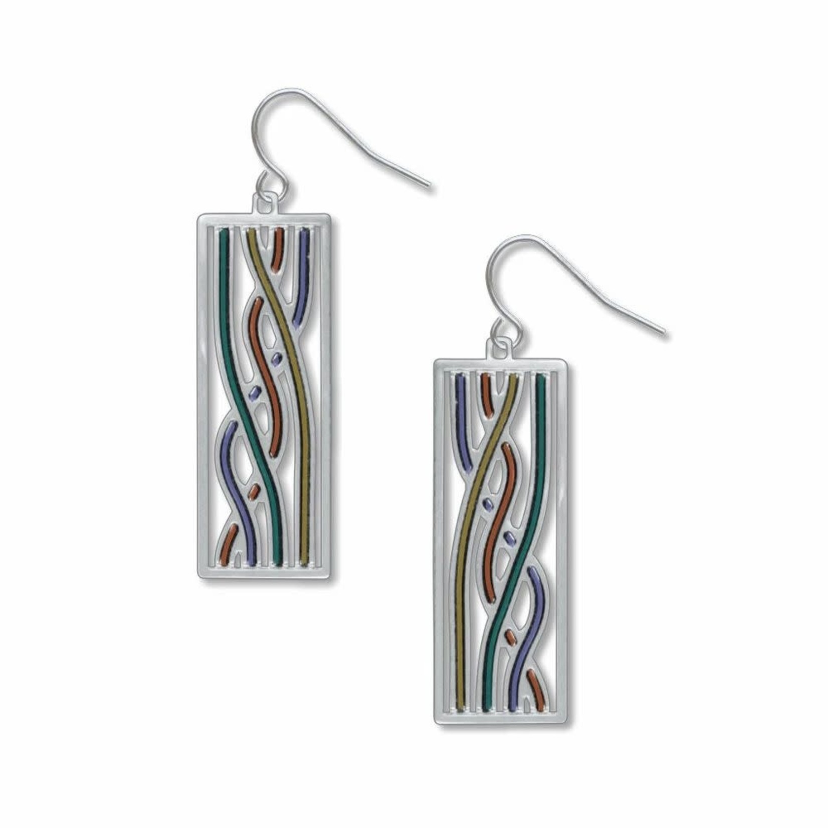 Science and Technology Earrings String Theory