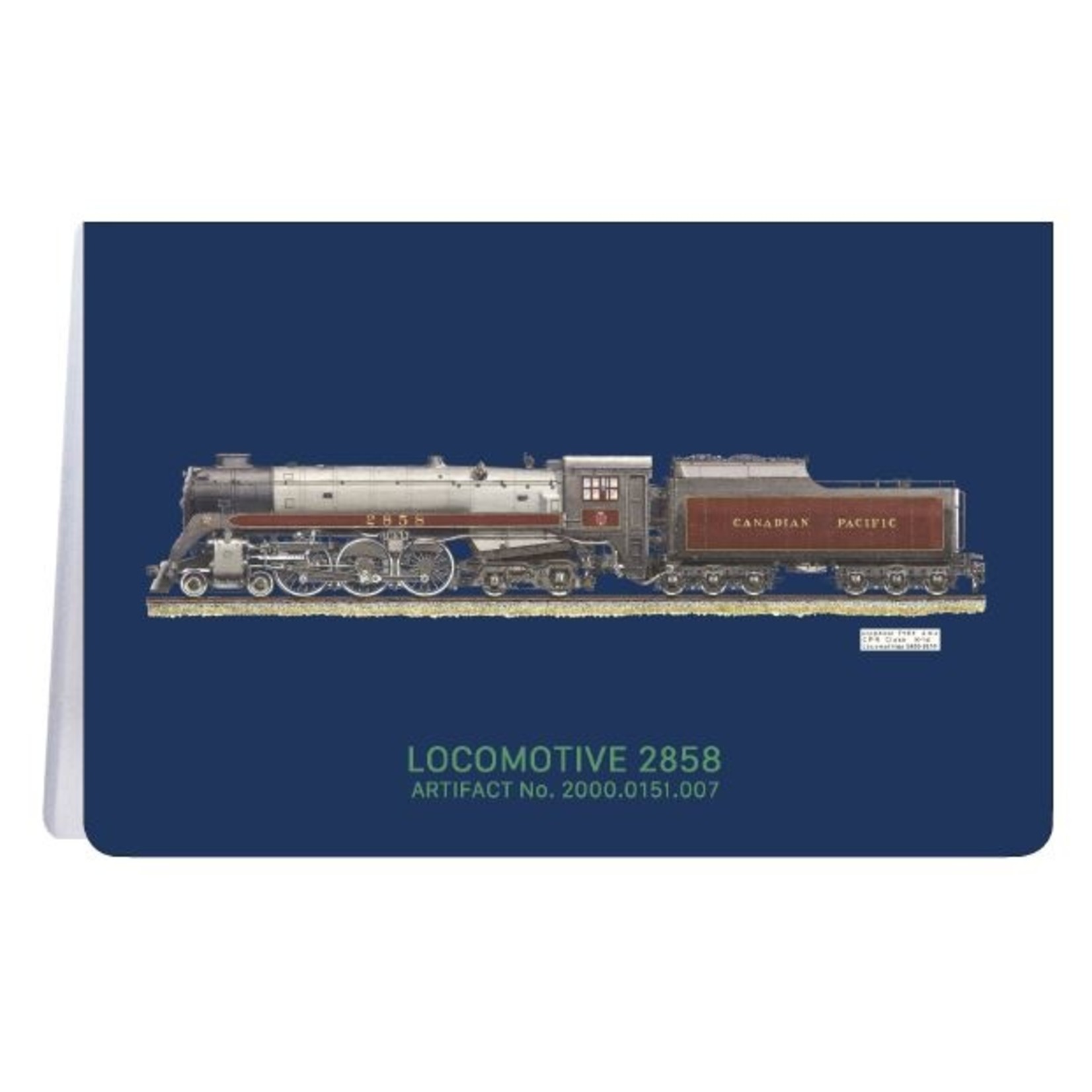 Science and Technology Locomotive 2858 - Soft Cover Notebook