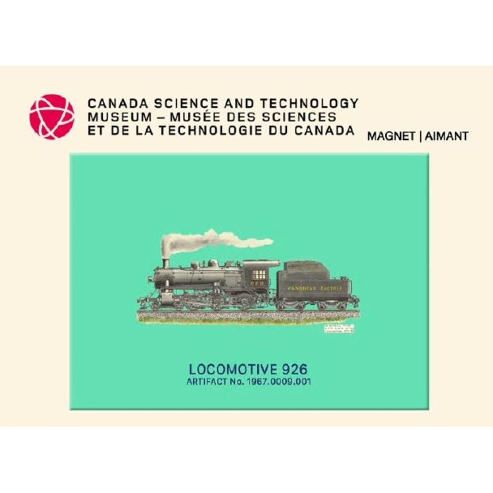 Science and Technology Locomotive 926 Magnet