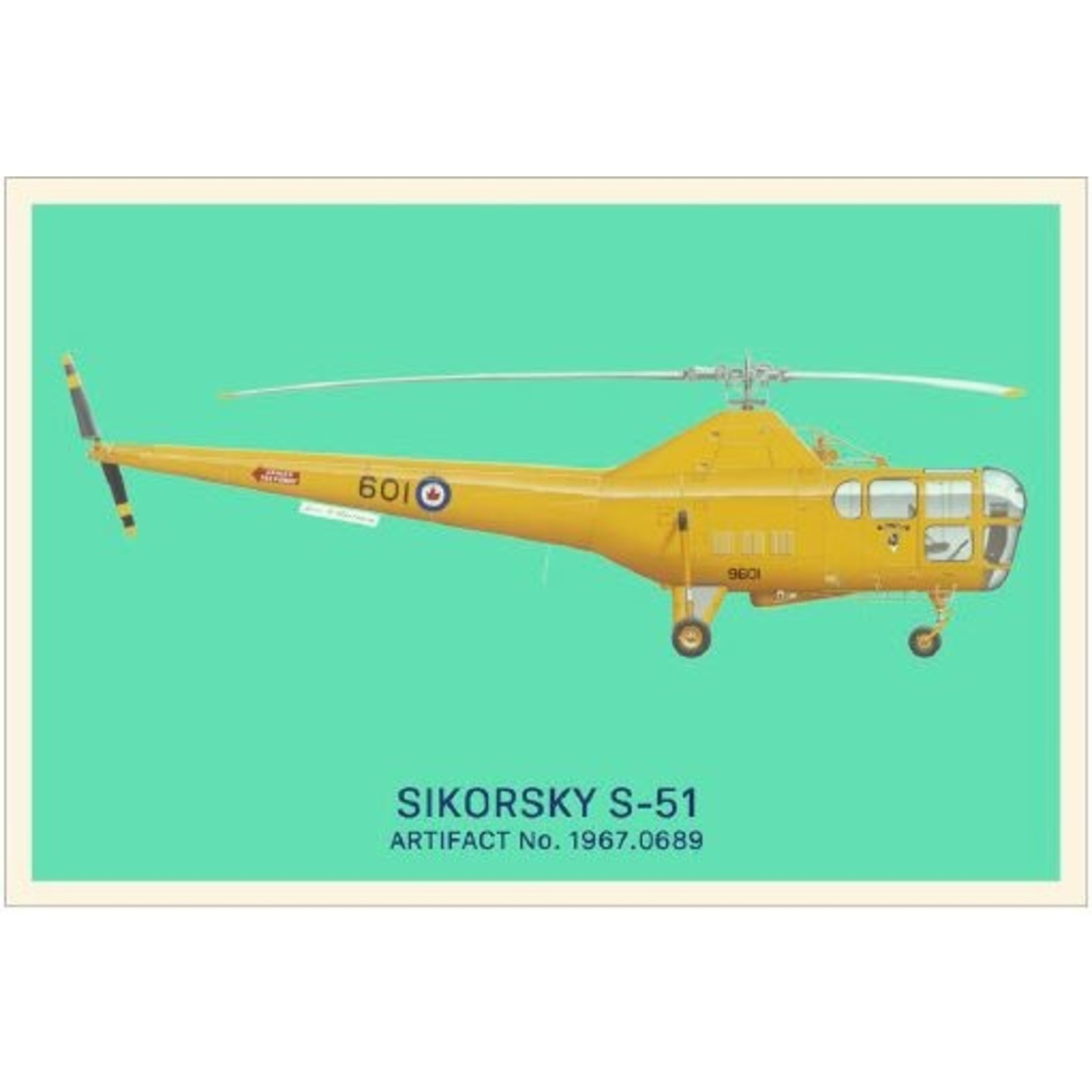 Aviation and Space Carte postale Sikorsky