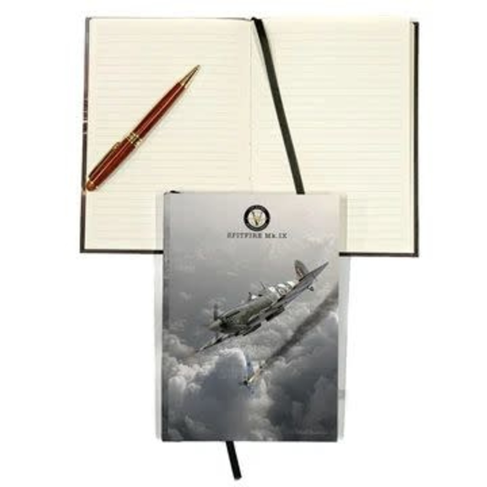 Aviation and Space Spitfire MKIX Hard Cover Journal
