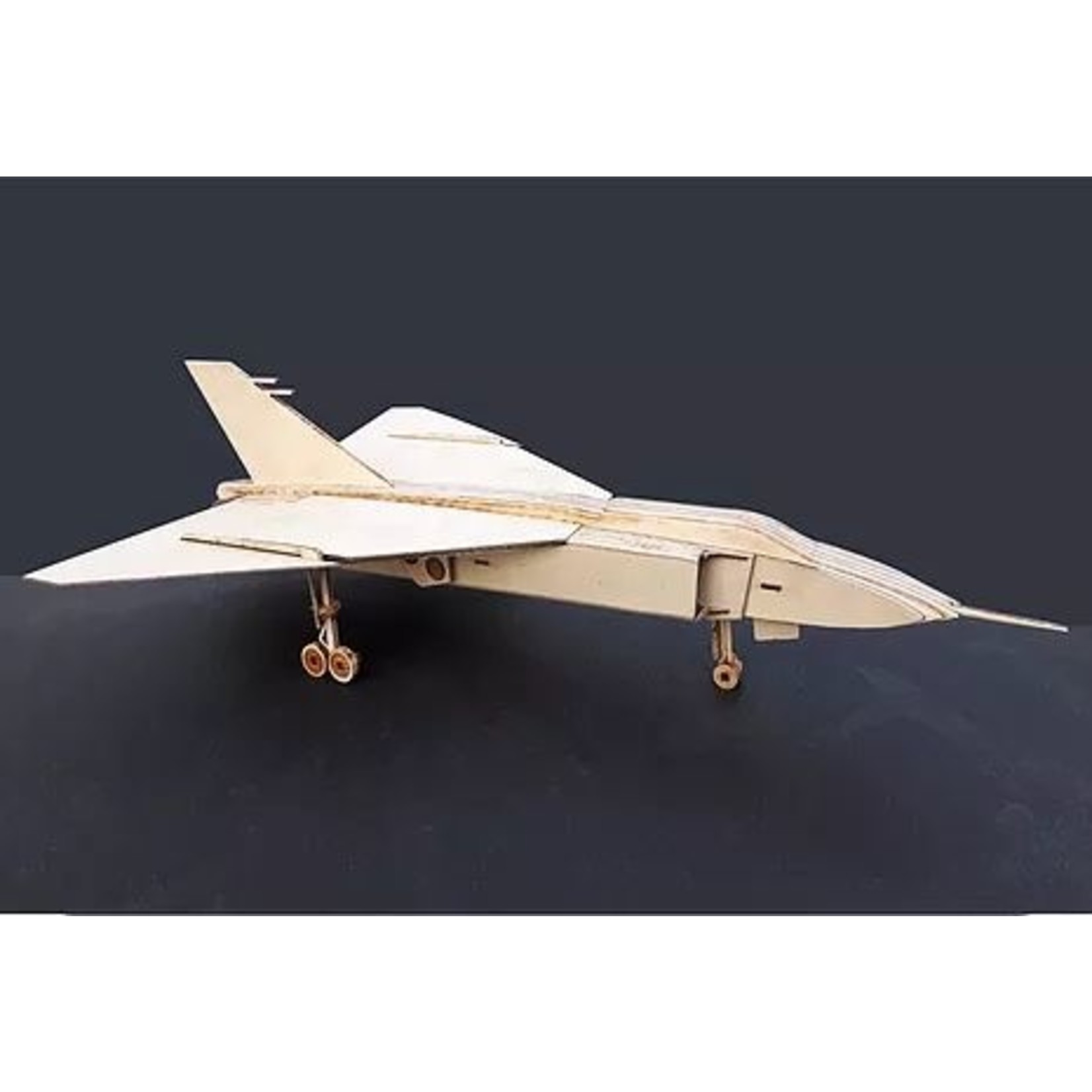 Aviation and Space CF-105 Avro Arrow Wooden desk model 1:160