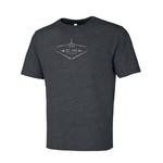 Aviation and Space T-shirt d’aspect usé pour homme Arrow d’Avro -Gris