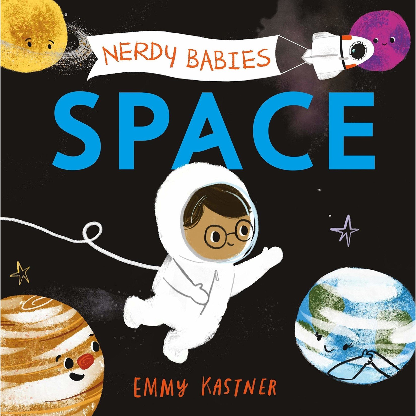 Science and Technology Nerdy Babies: Space