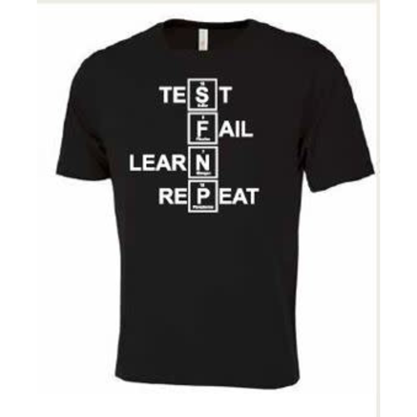 Science and Technology T-shirt TFLR pour homme — Noir