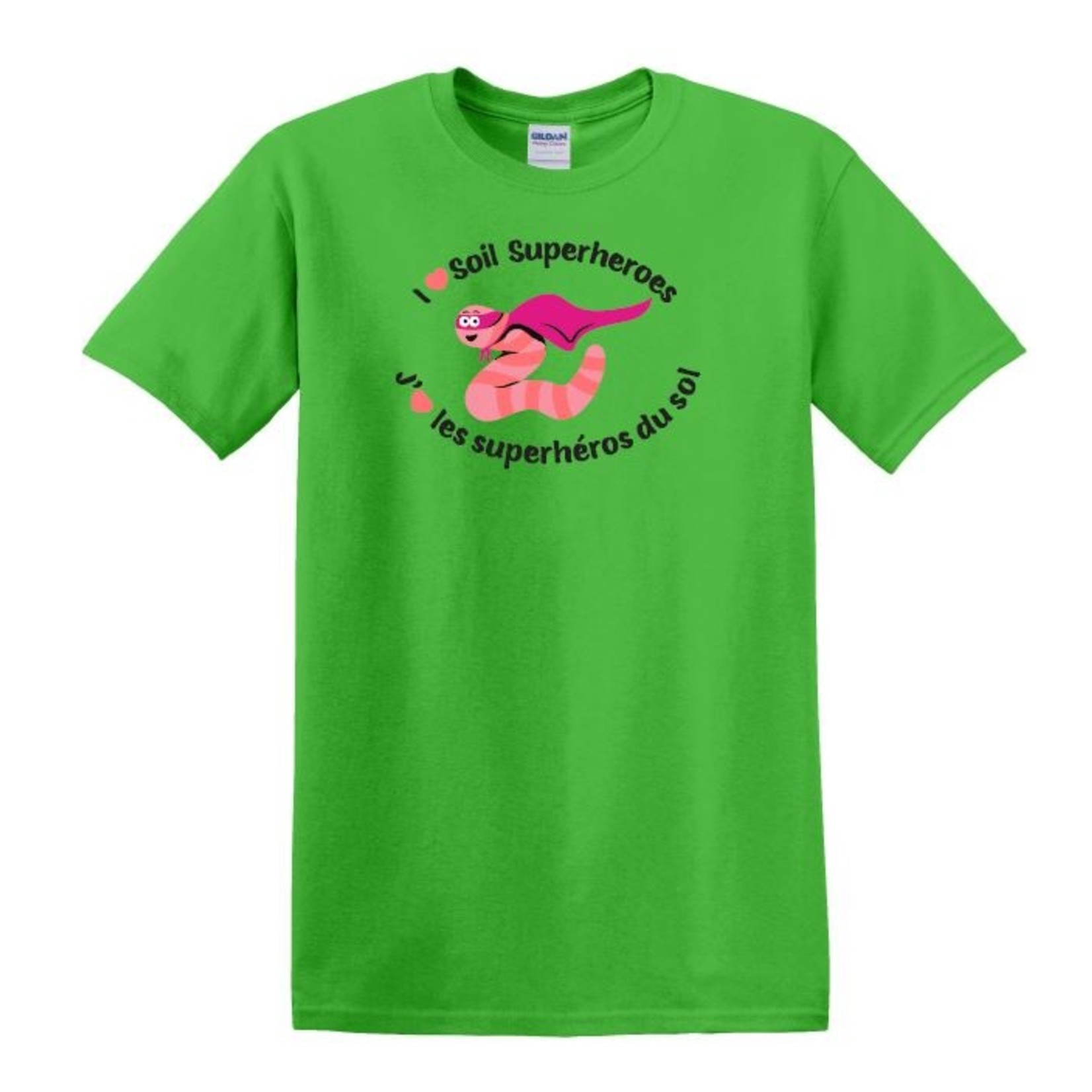 Agriculture and Food T-Shirt superhéros du sol pour adulte