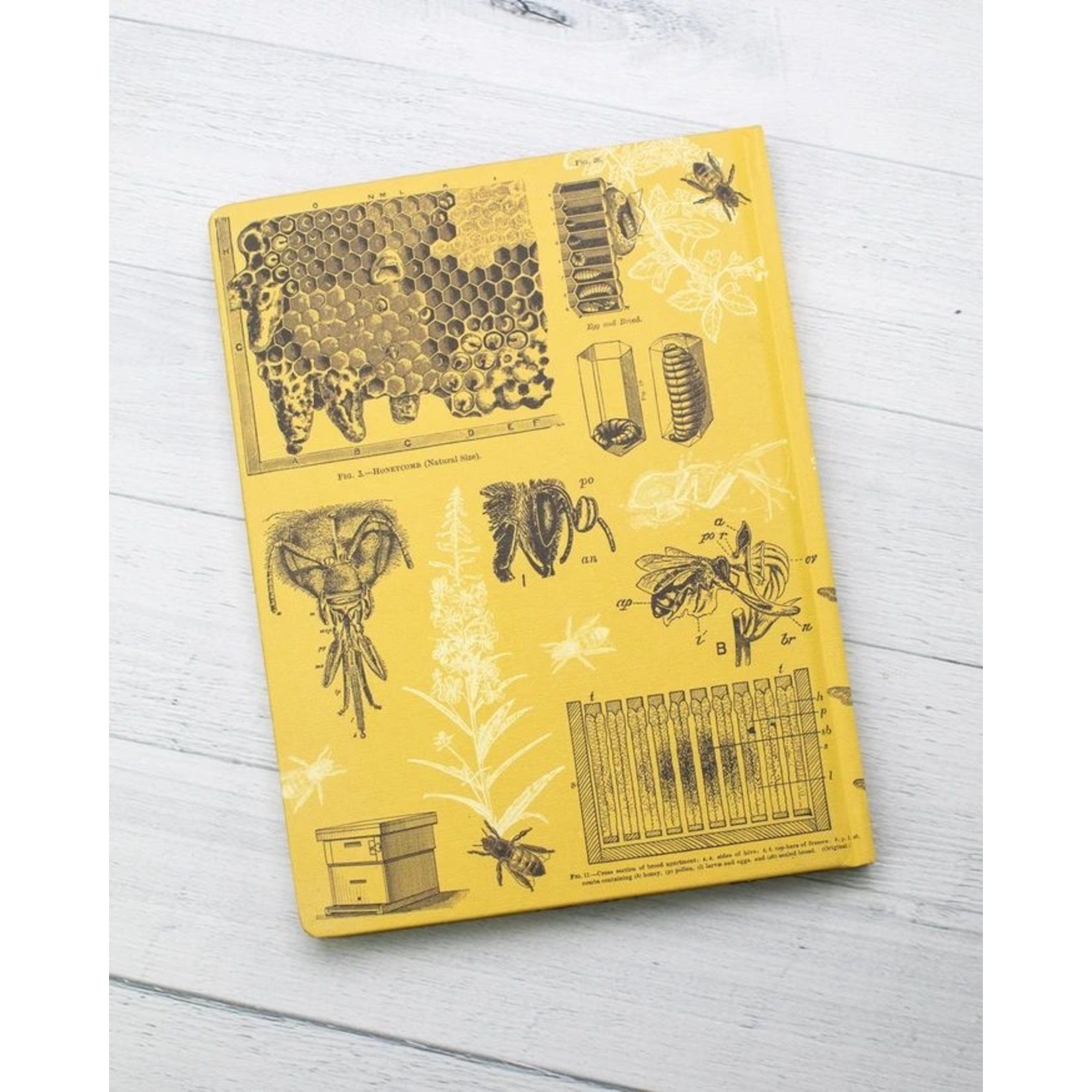 Agriculture and Food Notebook Bees Mini Hardcover Dot Grid