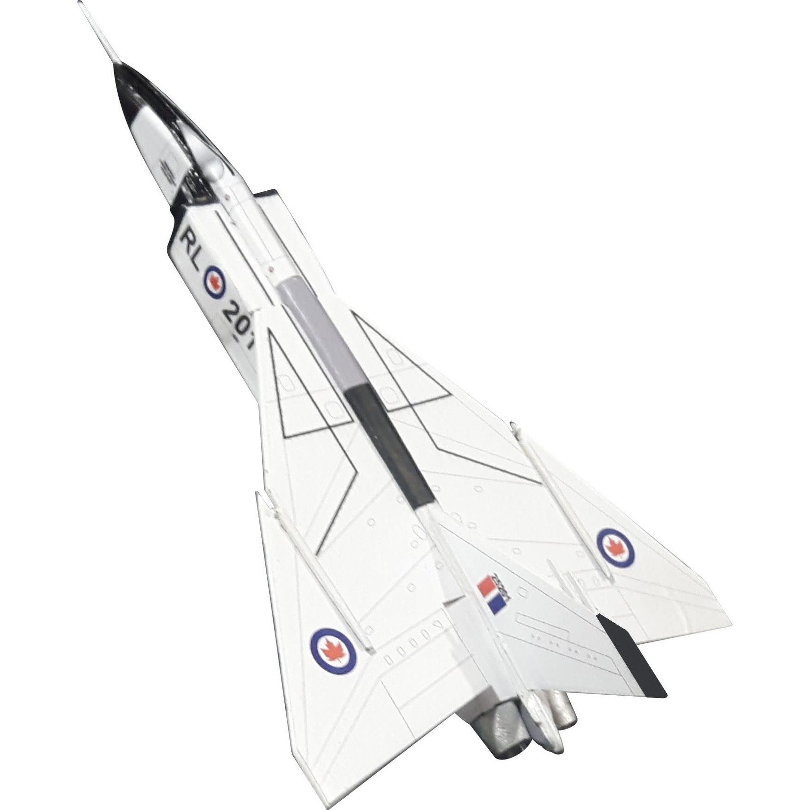 Aviation and Space CF-105 Avro Arrow Wooden desk model 1:160