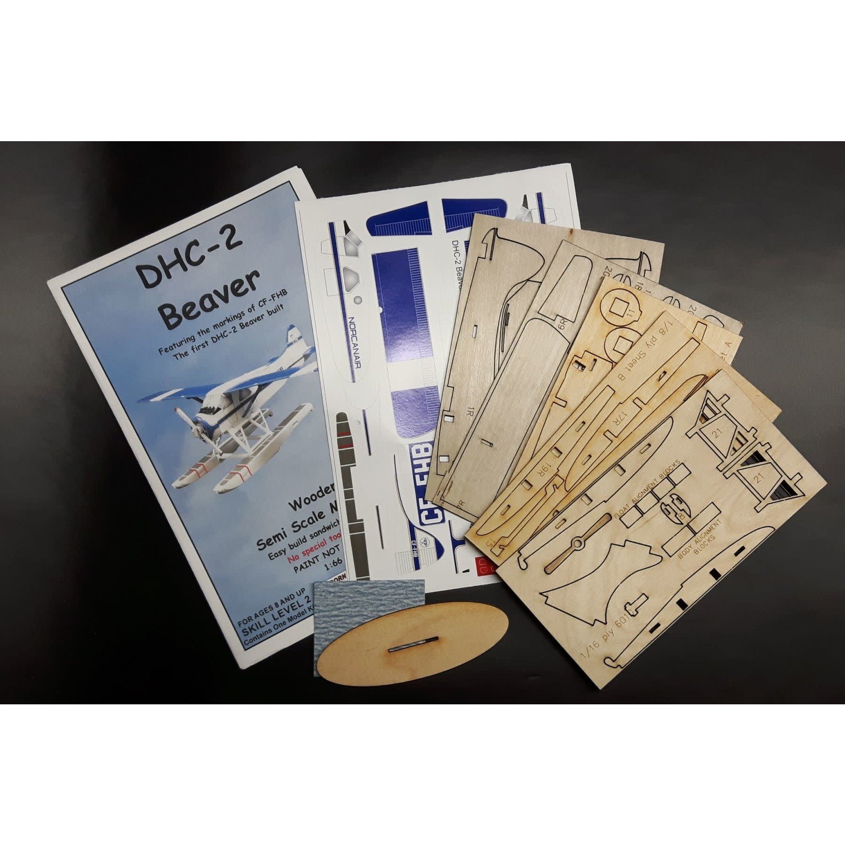 Aviation and Space DHC-2 Beaver Desk Model 1:66