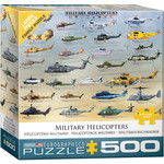 Aviation and Space Casse-tête - Hélicoptères militaires 500-pièces