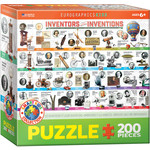 Science and Technology Inventors and their Inventions Puzzle - 200 pc