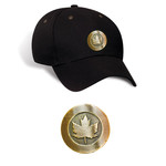 Aviation and Space Cap Brass RCAF Roundel