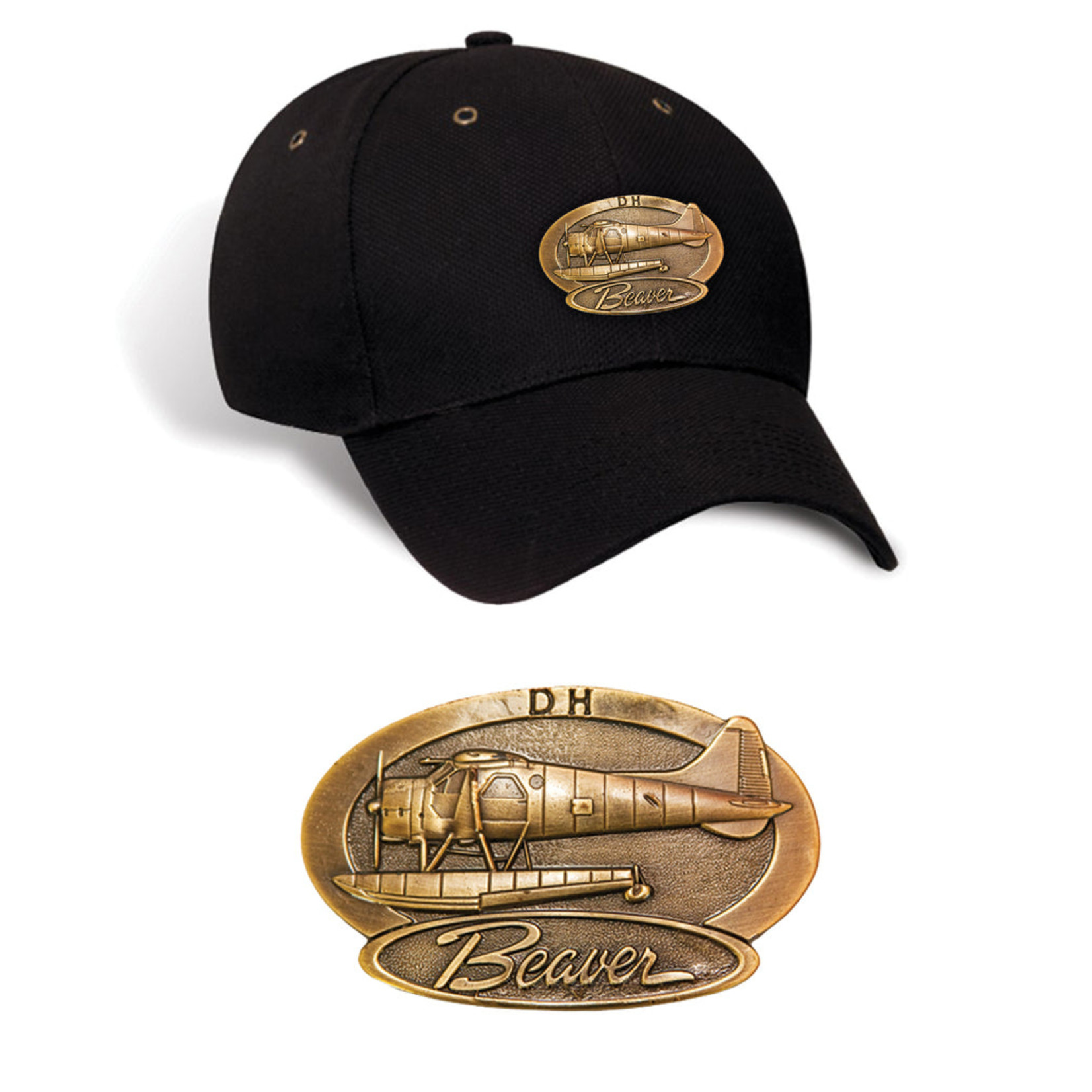 Aviation and Space Cap Brass De Havilland Beaver