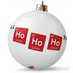 Science and Technology HO HO HO Chemistry Ornament