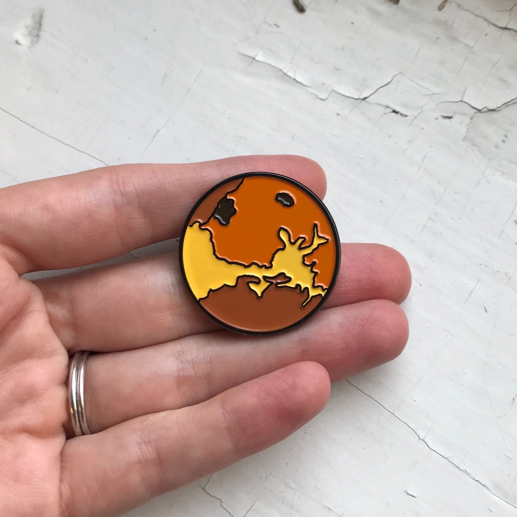 Aviation and Space Venus Enamel Pin