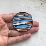 Aviation and Space Enamel Pin Jupiter