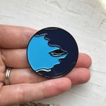 Aviation and Space Neptune Enamel Pin