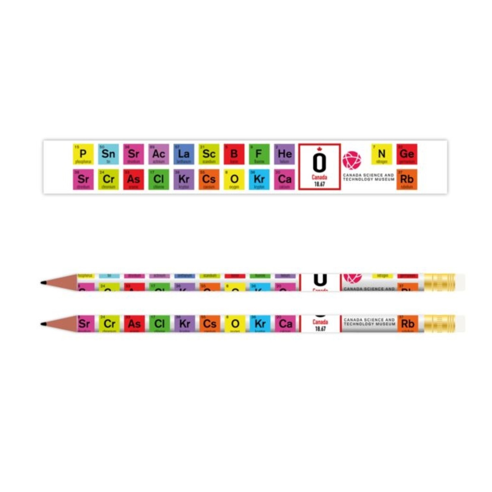 Science and Technology Periodic Table Pencil